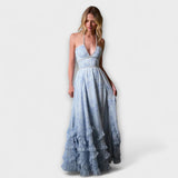 Luzie - vestidos largos y holgados con estilo