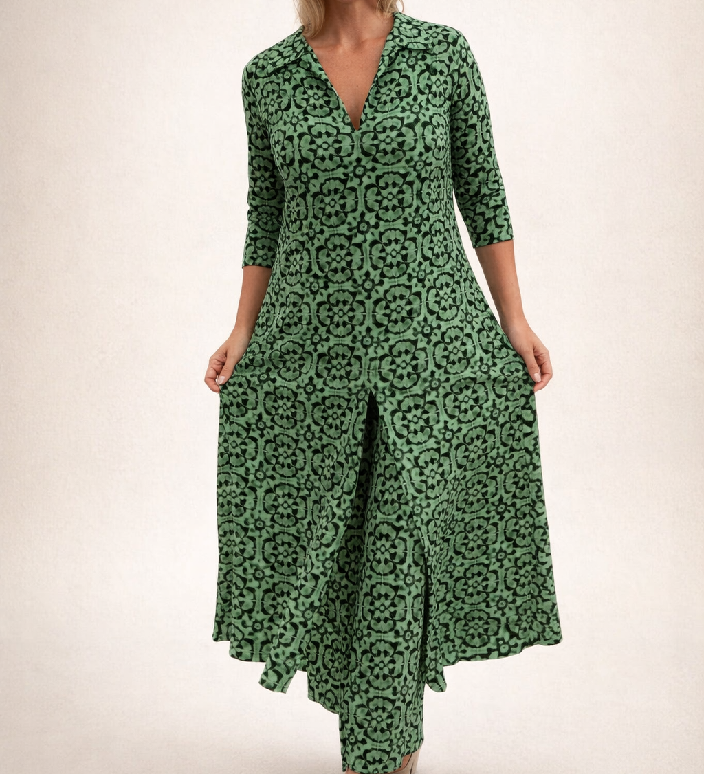 Margaret™ | Vestido Estampado
