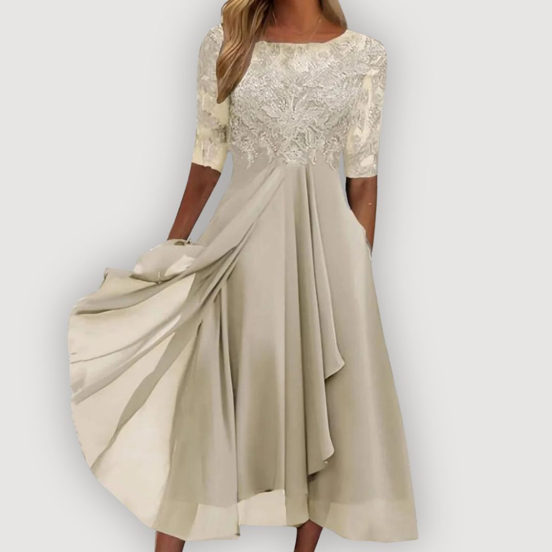 Paula™ | Vestido Elegante de Gasa