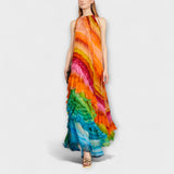 Iris - Vestido con volantes