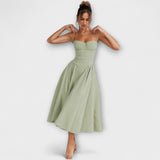 Rosalie - vestido elegante con corsé sin mangas