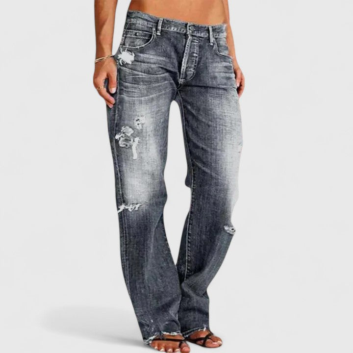 Lianette™ | Jeans Rasgados de Mujer