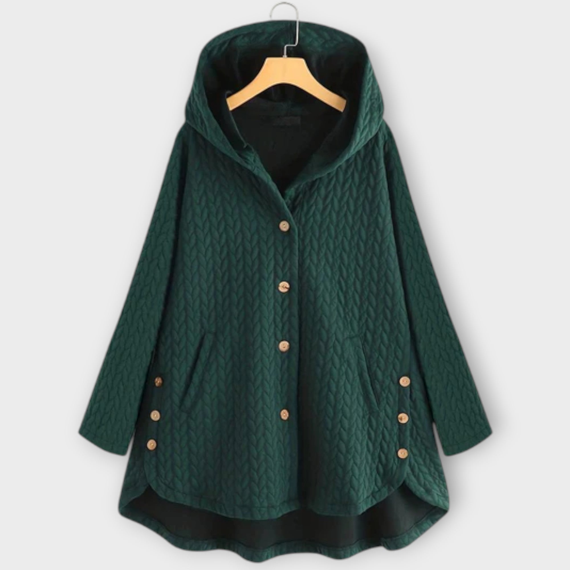 Leslie - Chaqueta cálida con botones