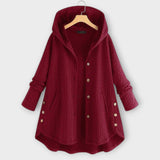 Leslie - Chaqueta cálida con botones