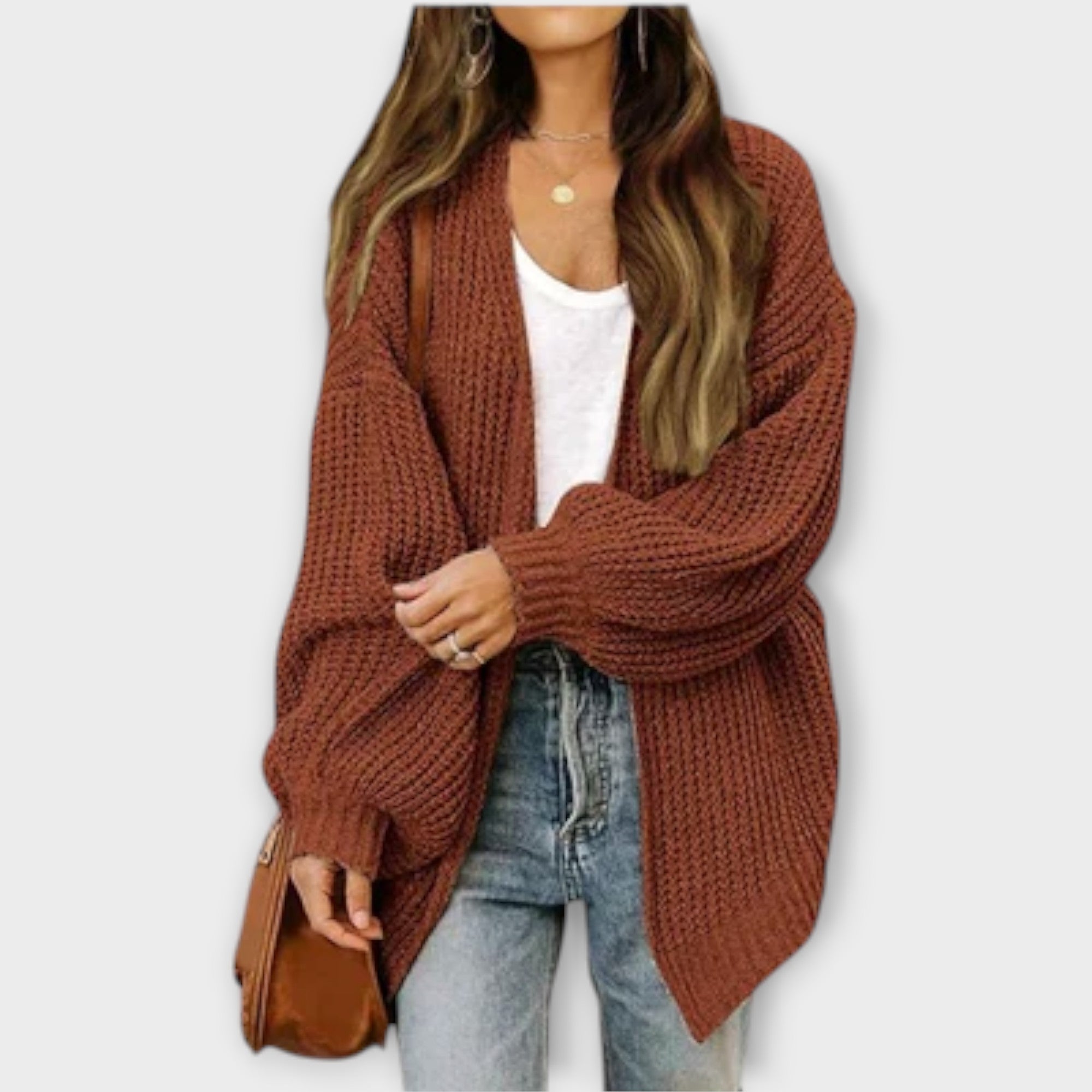 Leppa - cardigan de punto casual