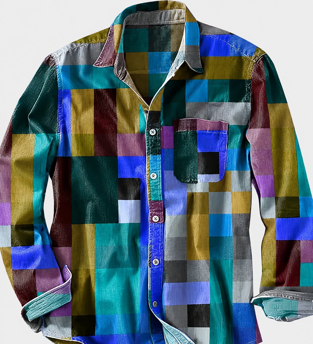 Geraldo™ | Camisa elegante con bolsillo práctico