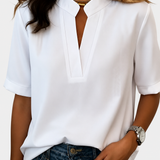 Margarida™ | Blusa chic con cuello en V