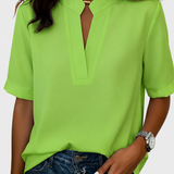 Margarida™ | Blusa chic con cuello en V