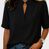 Margarida™ | Blusa chic con cuello en V