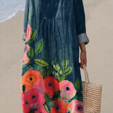 Tiana™ | Vestido boho maxi
