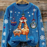 Sudadera con capucha de franela Dame Jule Kat
