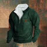 Émeric™ | Sudadera elegante con medio cierre