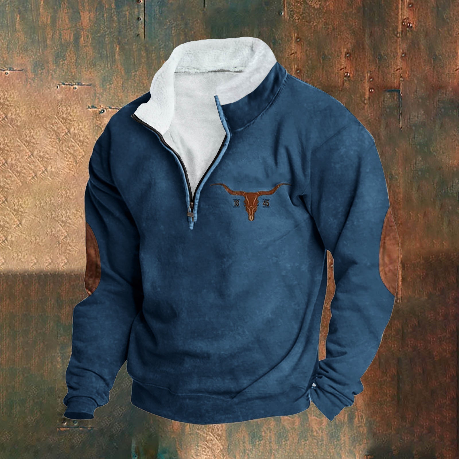 Émeric™ | Sudadera elegante con medio cierre