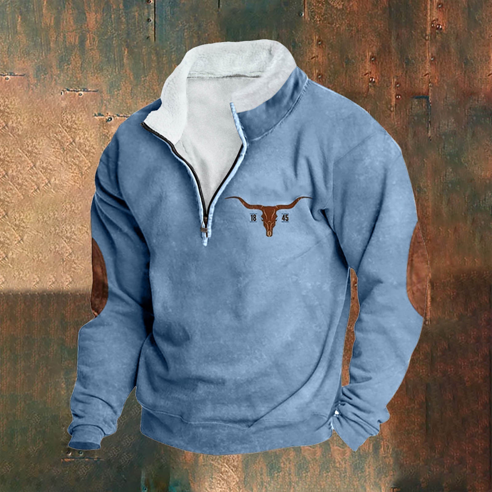 Émeric™ | Sudadera elegante con medio cierre