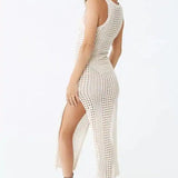 Beatriz™ | Vestido de Playa de Ganchillo