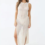 Beatriz™ | Vestido de Playa de Ganchillo