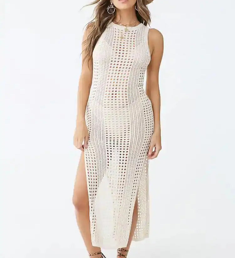Beatriz™ | Vestido de Playa de Ganchillo