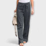 Loreen - Pantalones ligeros de lino