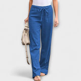 Loreen - Pantalones ligeros de lino