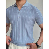 Marvion Knit Stripe Polo
