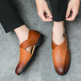Mocasines de cuero vintage