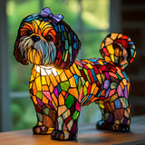 Mimine – Lámpara mágica para perros de vidrio colorido