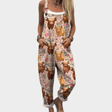 Triana™ | Overol estampado cómodo