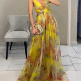 Giselle™ | Encantador vestido maxi con estampado floral