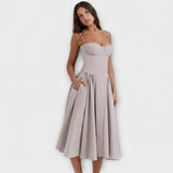 Rosalie - vestido elegante con corsé sin mangas