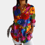 Noelia™ | Blusa de verano con un estampado vibrante