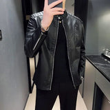 Antonio™ | Chaqueta de cuero elegante
