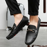 Mocasines de piel auténtica
