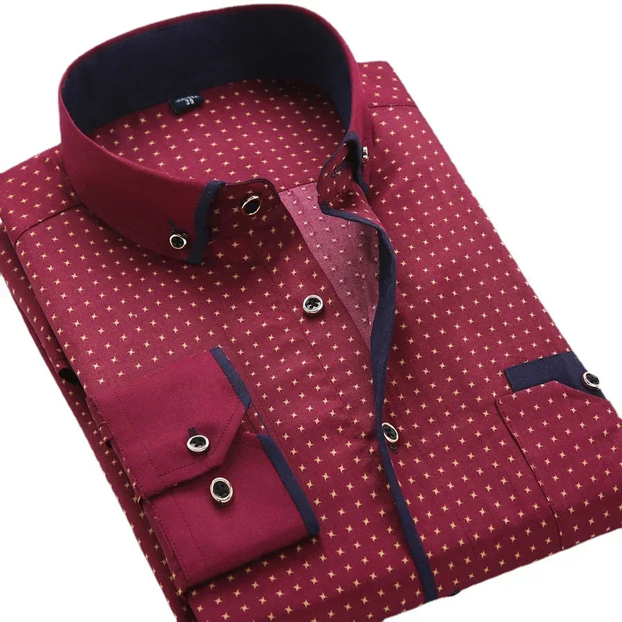 Alberto™ | Camisa clásica de manga larga