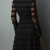 Rosalie™ | Vestido Mini Elegante con Escote en V Profundo