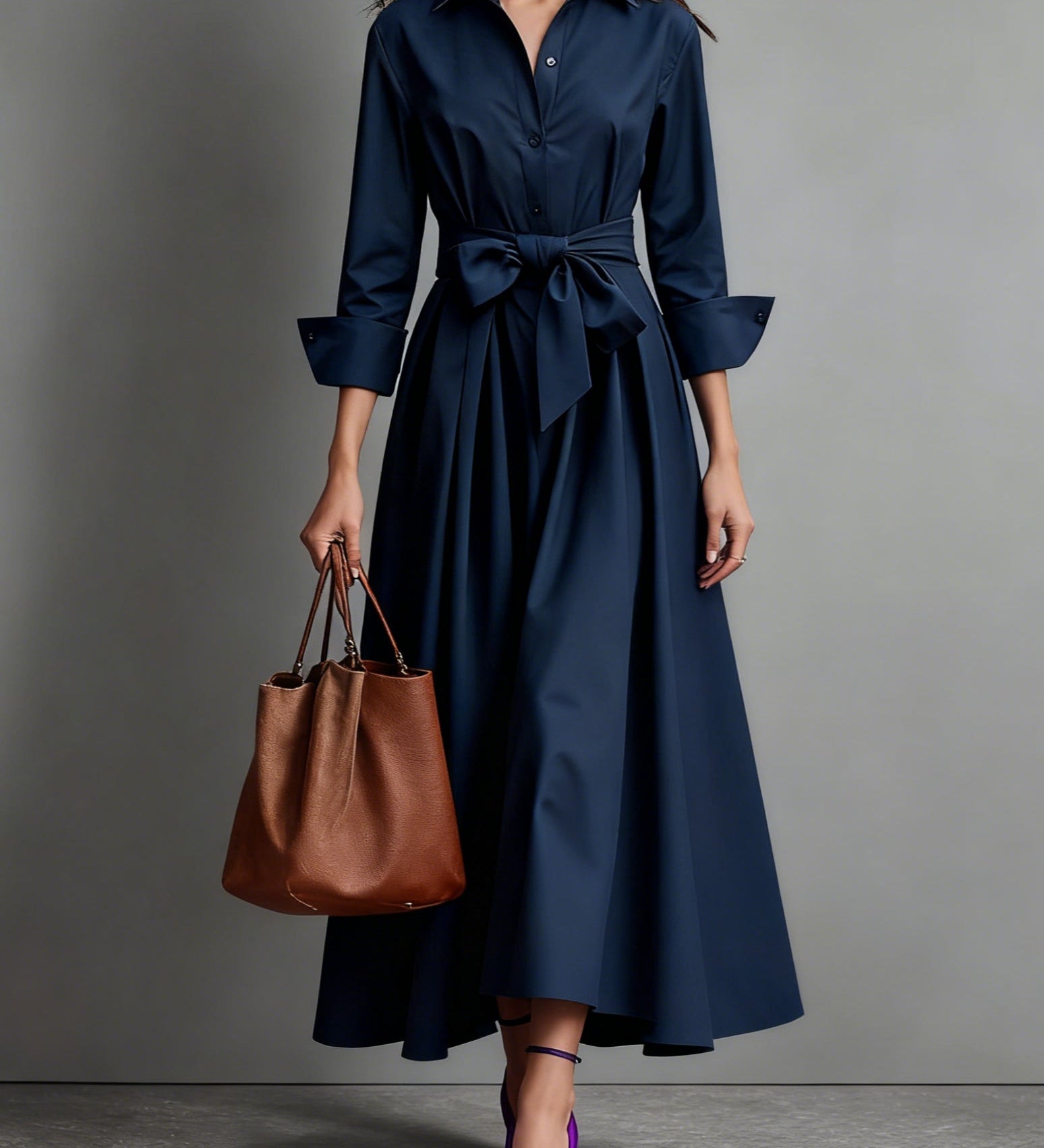 Marise™ | Elegante Vestido Maxi con Detalle de Lazo