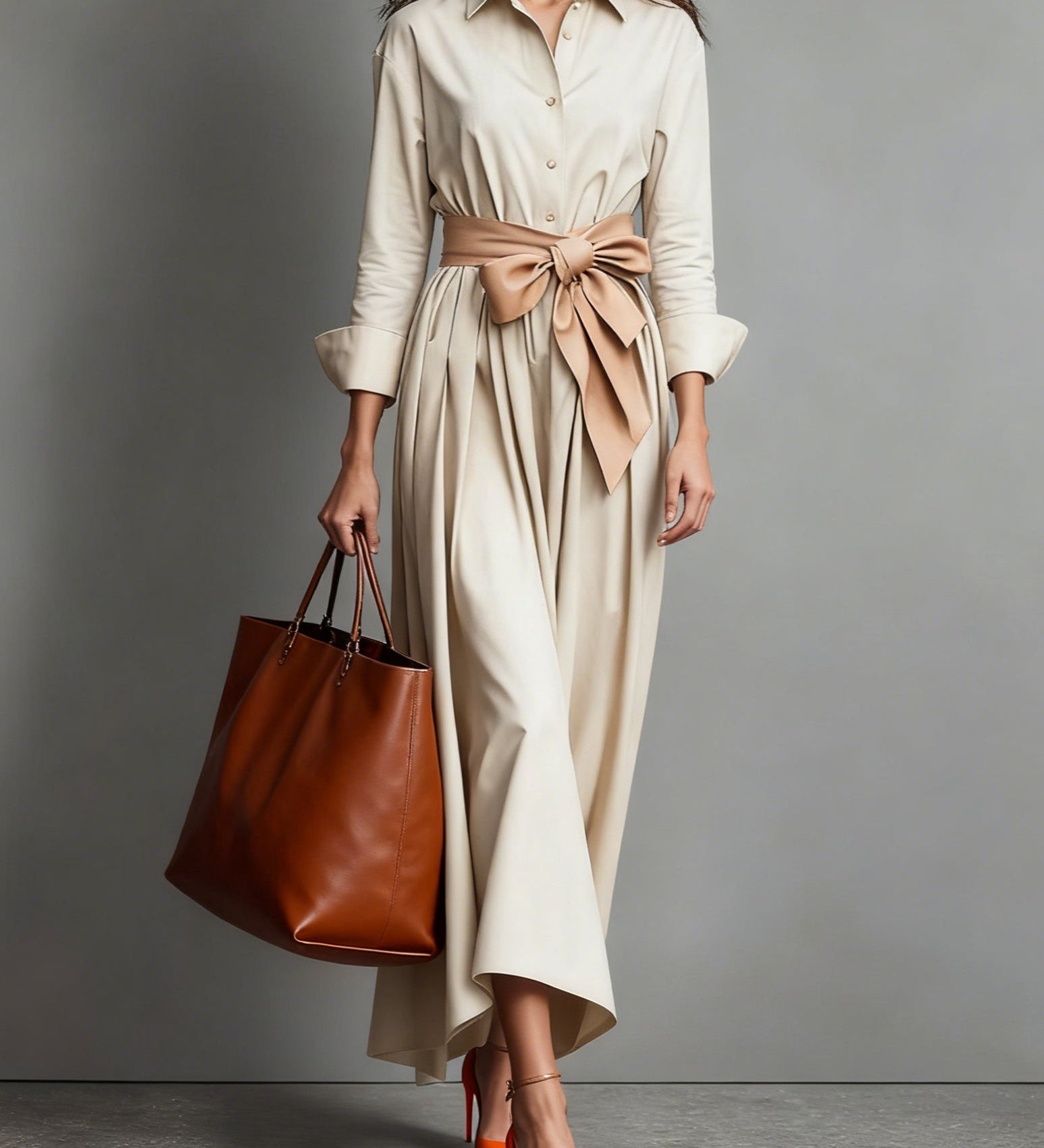 Marise™ | Elegante Vestido Maxi con Detalle de Lazo
