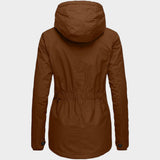 Anna™ | Chaqueta otoñal larga de felpa