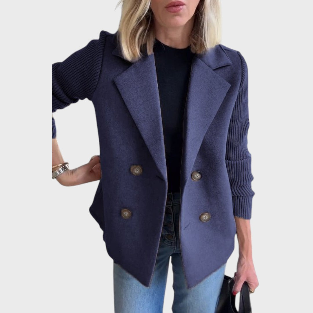 Emma - Blazer elegante con trenzas en las mangas