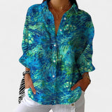 Sofía™ | Blusa de verano con un estampado vibrante
