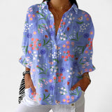 Carla™ | Blusa de verano con estampado vibrante