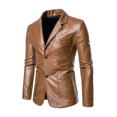 Rafael™ | Chaqueta de Cuero Casual para Negocios