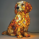 Pompom – Lámpara espiritual de perro de raza Golden Retriever