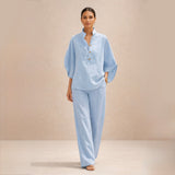 Maria™ | Conjunto de lino holgado